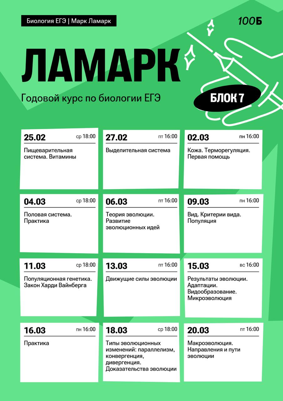 Март 🌤 — программа курса, изображение 1
