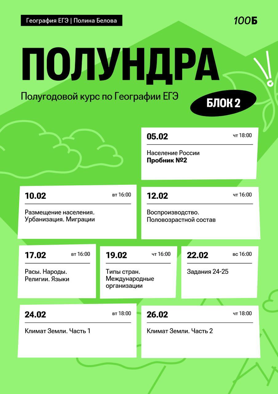 Февраль ❄️ — программа курса, изображение 1