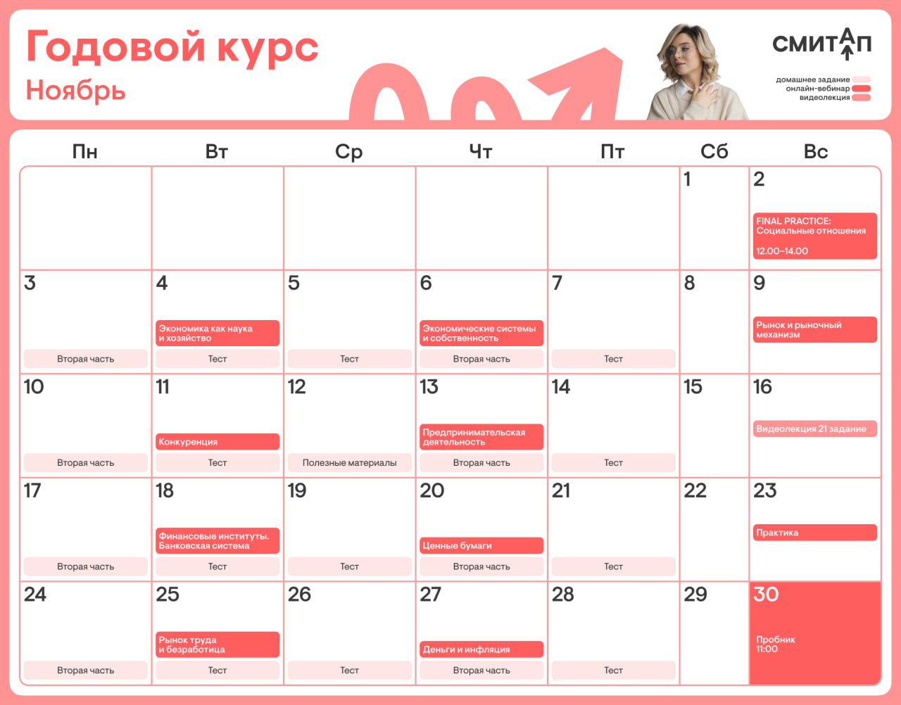 Ноябрь 🌨 — программа курса, изображение 1
