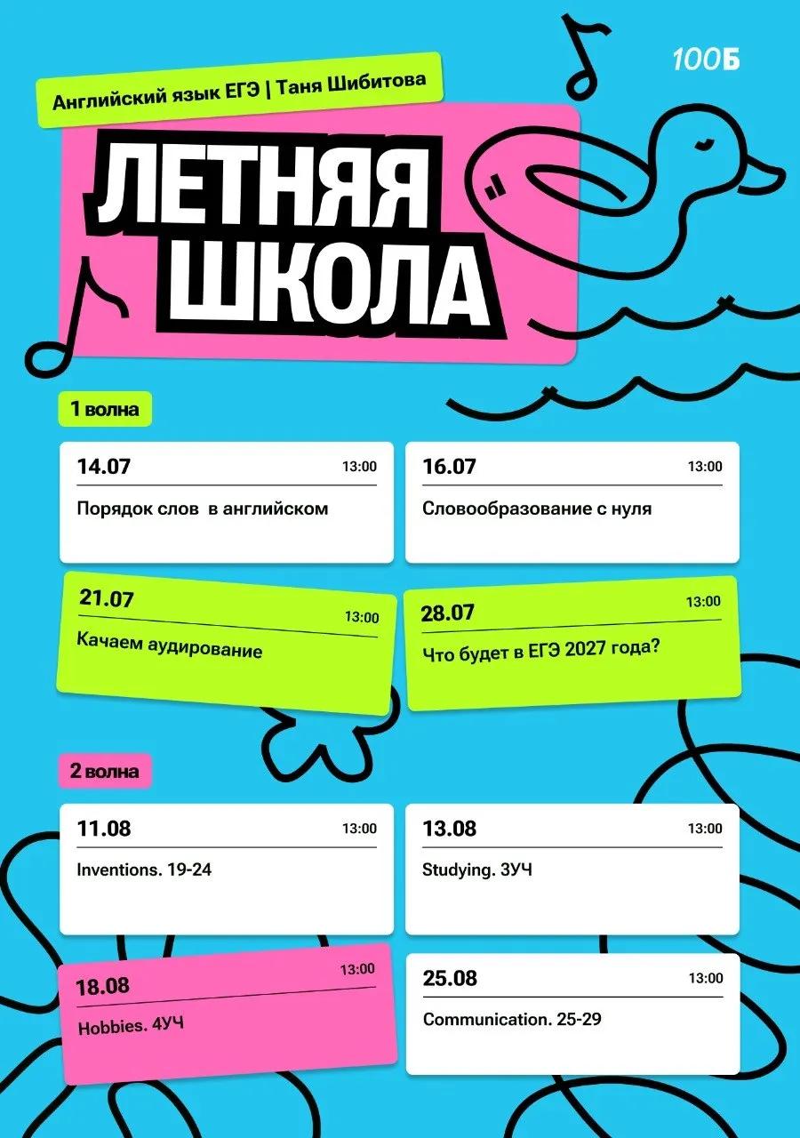 Английский язык — программа курса, изображение 1