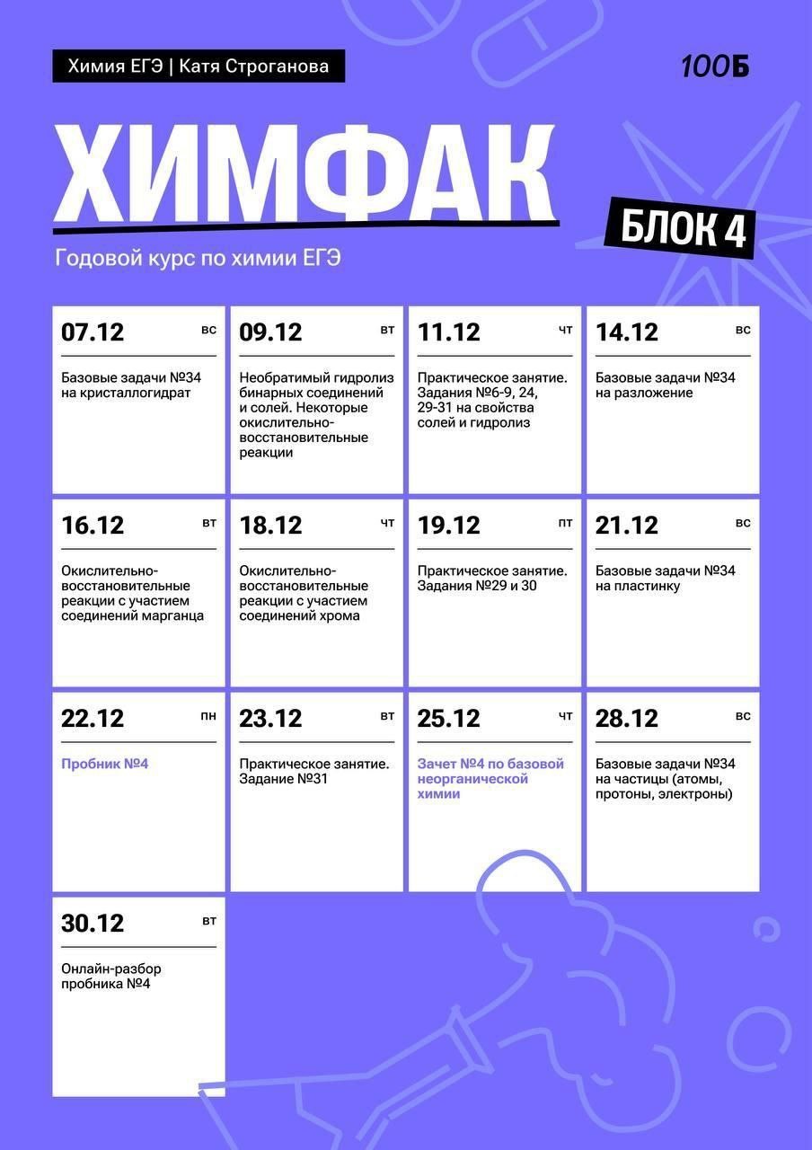 Декабрь ☃️ — программа курса, изображение 1