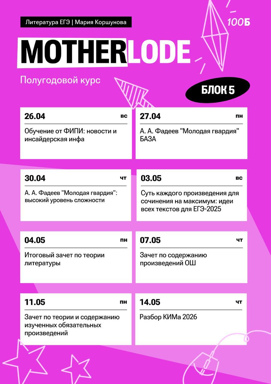 Май 🌱 — программа курса, изображение 1