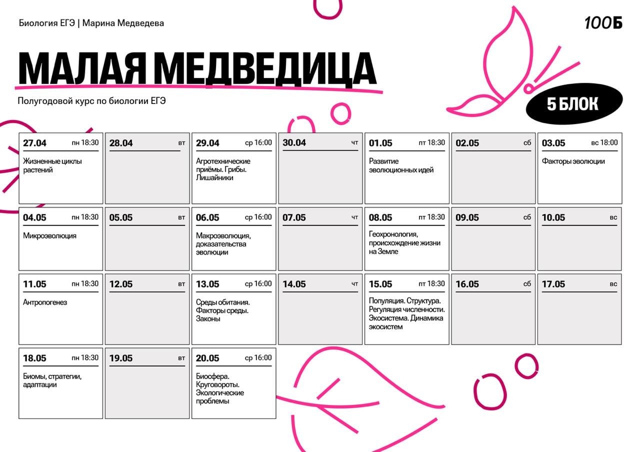 Май 🌱 — программа курса, изображение 1