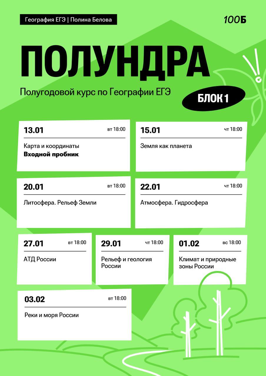 Январь 🎄 — программа курса, изображение 1