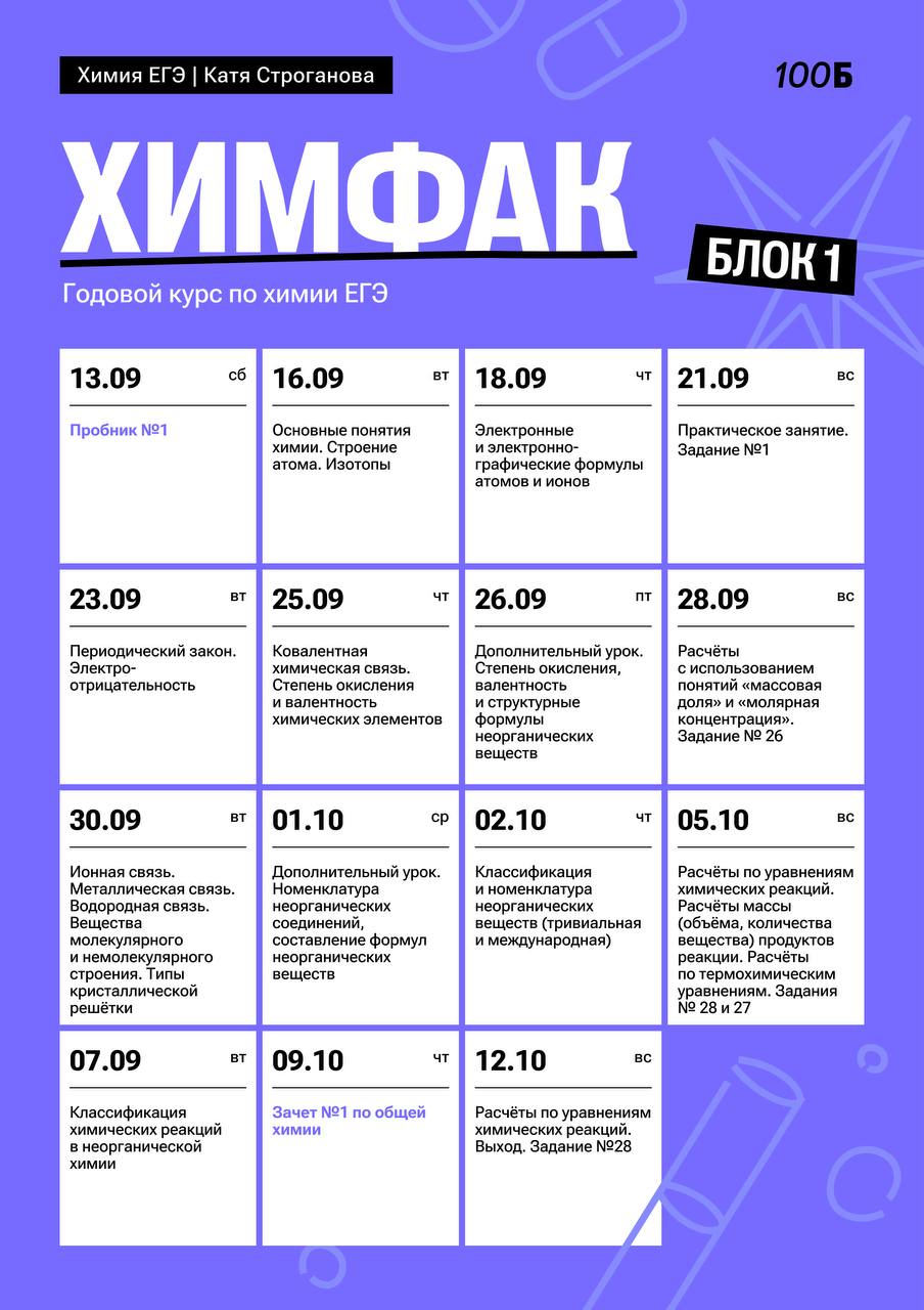 Сентябрь 🍁 — программа курса, изображение 1