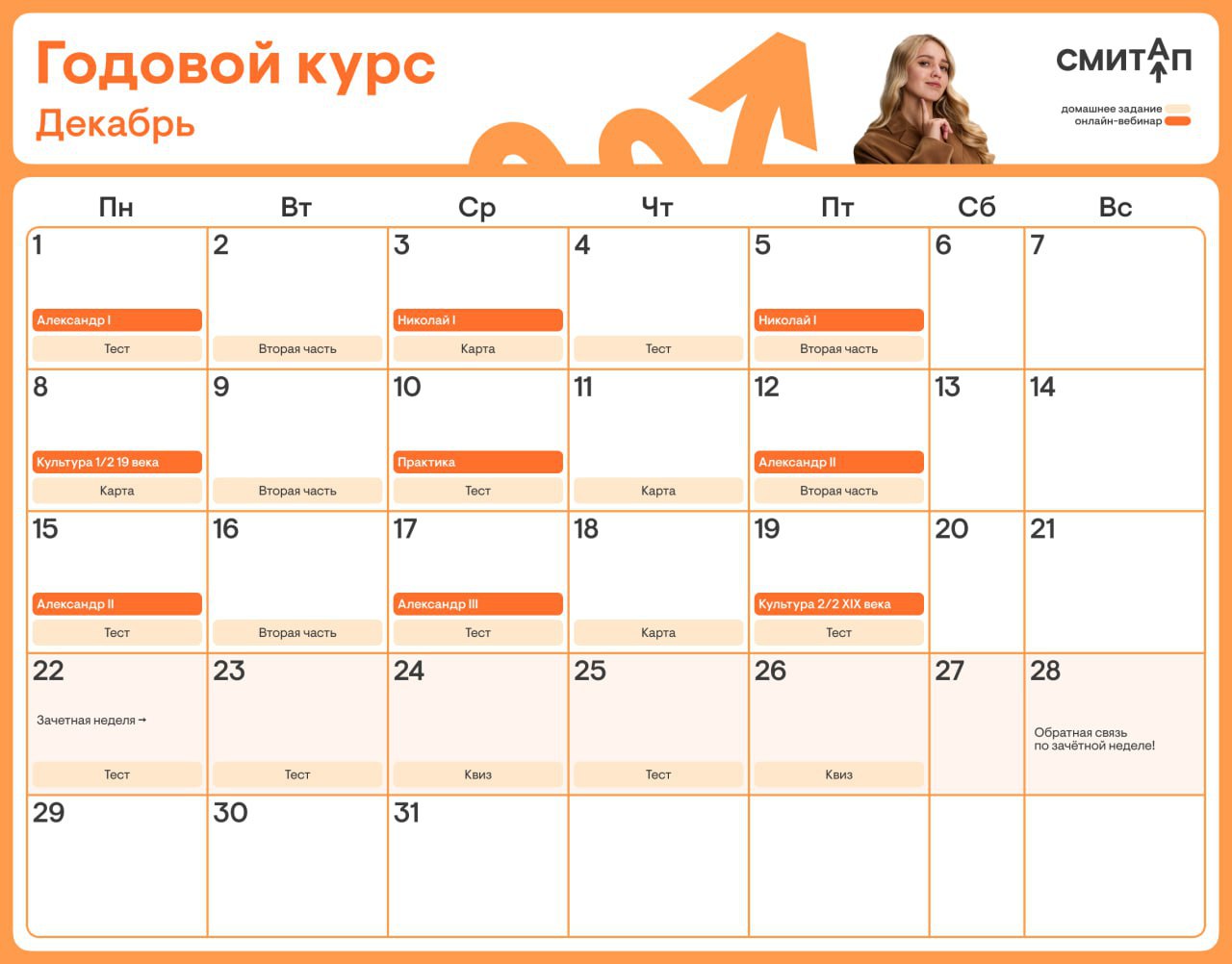 Декабрь ☃️ — программа курса, изображение 1