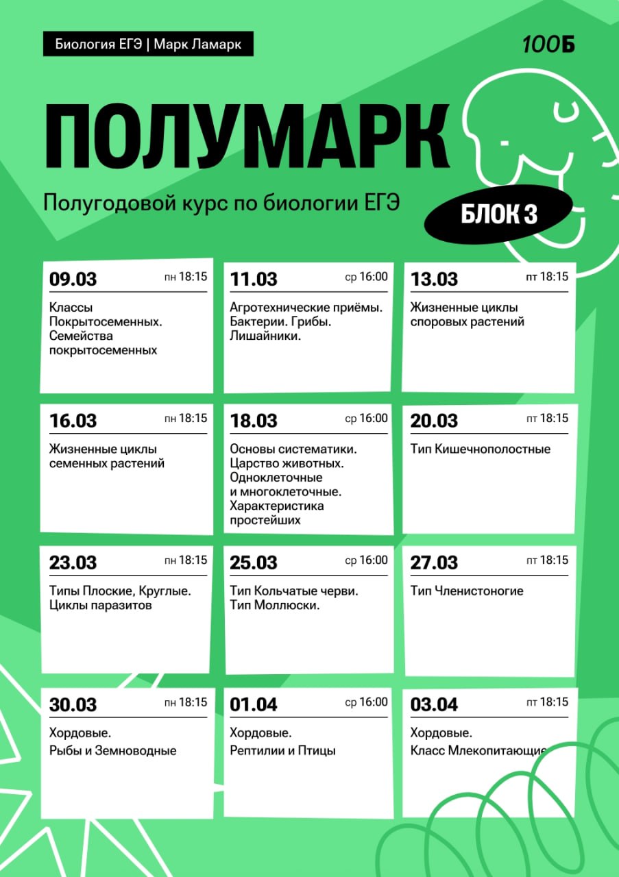 Март 🌤 — программа курса, изображение 1